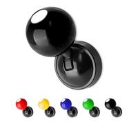 Coozyland Car Starter Button, Universal One-Button Start Car Shift Knob, Joystick Cars Ignition Starter Protector (Black)