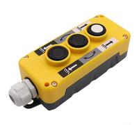 COP 2B3B4B - Interruptor de control de grúa para aplicaciones de elevación con carcasa ignífuga e indicadores de botón intuitivos para un fácil funcionamiento (COP-3B)