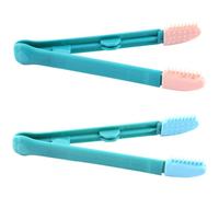 Cop de mancha de lágrima Remover de manchas de lágrimas, ojo de goma suave de goma Booger removedor de manchas de lágrimas 2pcs lavables ＆ reutilizable sin dulta de cara de perro para un ga