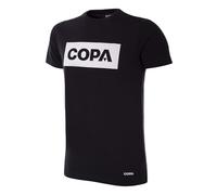 COPA Box Logo T-Shirt Camiseta Cuello Redondo, Hombre, Negro, S