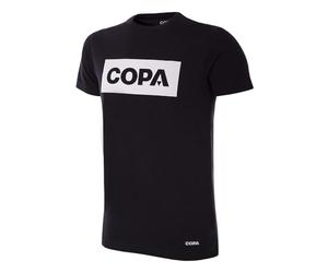 COPA Box Logo T-Shirt Camiseta Cuello Redondo, Hombre, Negro, S