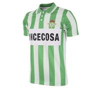 Copa - Camiseta de Fútbol - Hombre - Real Betis 1993/94 - Retro - Manga Corta - Verde/Blanco - 100% poliéster