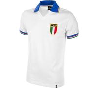 COPA - Camiseta Italy Segunda Equipación World Cup 1982 Retro, Unisex, White, S
