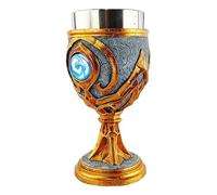 Copa de cáliz, copa medieval vintage, recipiente de acero inoxidable, regalo de cumpleaños para el día del padre, boda, regalo de cumpleaños, elegante jarra para cerveza de vino, uso diario
