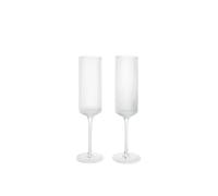 Copa de Champán Ripple de 15 cl, juego de 2, Transparente