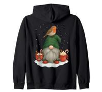 Copa de Chocolate, Navidad, Gnomos Sudadera con Capucha