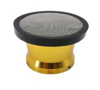 Copa de Filtro de Aire para Carburador 50mm Motocicleta para atv Aluminio Instalación para fácil Protección Motor Personalizado 55x45mm(gold)
