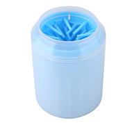 Copa de Limpieza de la Pata para Perros Extraíble Cepillo Limpieza Mascotas Copa del Pie del Herramienta Sed Al Cuidado Diario una Herramienta Mascotas Taza Lavado (BLUE)