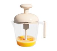 Copa de Manual de Huevo, fácil de Limpiar, 15x19 cm, una batidora de batido de Crema Manual, Taza de Huevo presionada a Mano, golpea rápidamente los Huevos, para Mantequilla, batido, Crema