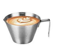 Copa de medición de - Herramienta de de precisión, taza de acero inoxidable | Taza de medición de café con boquilla, alternativa de vidrio de chupito duradera, accesorio de p