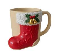 Copa de Navidad - 4.72x3.94x3.35 pulgadas, decoración de escritorio de resina de vacaciones, lindo tazón de pan de jengibre | Taza de café de resina, té frío caliente leche de agua Latte para