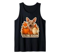 Copa de otoño y otoño para Perros American Hairless Terrier de Tis The Season Camiseta sin Mangas