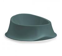 Copa de plástico Chic para perros y gatos - Stefanplast - Color: Verde oscuro | Capacidad: 350 ml
