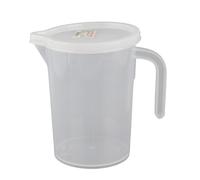Copa de plástico transparente Copa de cocina premium Accesorios para hornear para hornear manijas en ángulo para comodidad todos los cocineros (500 ml)