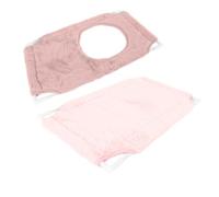 Copa de Succión Cazón de Ventana de Cable, Fácil de Instalar el Marco Robusto del Asiento de Gato Montado en Ventanas de Doble Capa para Gatos Interiores (Rosa de Doble Capa)