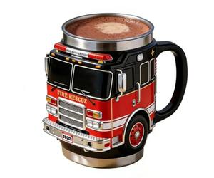 Copa de té humorística - Servicio Vaso de metal Botella térmica para vacío, recipiente para beber para broma, concepto de oferta único, modelo de héroe gráfico Tanque de refrigerio Accesorio