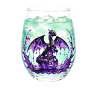 Copa de vino, 400 ml, sin mango, para Halloween, 8,5 x 6,9 x 10,7 cm