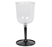 Copa de vino desmontable para copas de viaje al aire libre, vidrio plegable, inastillable, transparente, copas de vino al aire libre