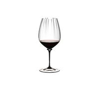 Copa de vino Riedel Fatto A Mano Performance Riesling, vidrio, Black Stem, 29 oz.