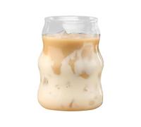Copa de vino sin pie, vasos de cerveza | Tazas de café transparentes Copas de beber,Tazas de sin pie, taza de bebida de vidrio reutilizable, copas de cóctel para Bourbon, licor