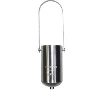 Copa de viscosidad de acero inoxidable, viscosímetros de acero inoxidable tipo inmersión, copa de flujo tipo inmersión, herramienta de medición, taza medidora de 230 ml(6mm)