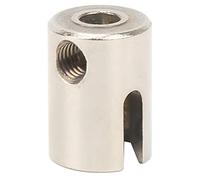 Copa del Eje de Entrada de Acero, Rodamiento de Mayor Fuerza, Potente Accionamiento Equilibrado, Copa del Eje de Transmisión Central RC de Alta Resistencia para Coche RC Serie 1/8 (Silver)