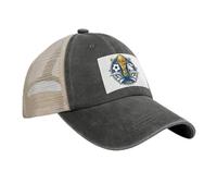 Copa del Mundo Sombrero Hombre, Ajustable Evento Fútbol 2026 con Elementos De La Copa del Mundo Gorro Hombre para Torneos Internacionales