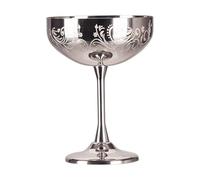 copa del santo cáliz, copa del santo cáliz, Exquisitas copas de 2 piezas, copas de acero inoxidable 304 grabadas con espigas de trigo talladas, copas de champán y copas de vino tinto en bares son de a