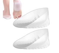 Copa del talón de gel,Inserciones para zapatos con soporte en forma de U para pies - Almohadillas de gel autoadhesivas para uso pesado con para tendinitis de Aquiles, espolones calcáneos