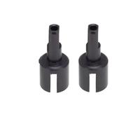 Copa Diferencial Rc Para Tamiya Para TT01 Para TT02 TT01D TT01E DF-02 M05 M06 1/10 Caja De Cambios Metal Taza Diferencial RC Actualización Coche Piezas(Black,2pcs Big)