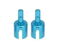 Copa Diferencial Rc Para Tamiya Para TT01 Para TT02 TT01D TT01E DF-02 M05 M06 1/10 Caja De Cambios Metal Taza Diferencial RC Actualización Coche Piezas(Blue,2pcs Big)