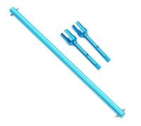 Copa Diferencial RC para Tamiya para TT02 para TT02B RC Car Parts Accessories Aleación Aluminio Transmisión Principal Hélice Eje Transmisión Central Copa Unión 54501 54502(Blue)