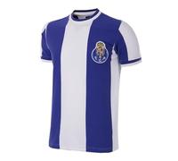 Copa Football - Camiseta de Fútbol - Hombre - FC Porto 1971/72 - Retro - Manga Corta - Azul/Blanco - 100% algodón - Talla L
