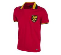 Copa Football - Bélgica 1960's - Camiseta de fútbol Retro - Hombre - XL - Negra