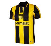 Copa Football - Camiseta de Fútbol - Hombre - CA Penarol 1997 - Retro - Manga Corta - Amarillo - 100% poliéster - Talla M
