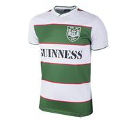 Copa Football - Camiseta de Fútbol - Hombre - Cork City FC 1984 - Retro - Manga Corta - Blanco/Verde - 100% poliéster - Talla XL