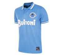 Copa Football - Camiseta de Fútbol - Hombre - Maradona x Napoli 1986-87 - Azul - 50% algodón - 50% poliéster - Talla M