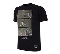 Copa Football - Camiseta - Hombre - Maradona x Solo Goal 1986 - Manga Corta - Negro - 100% algodón - Talla S