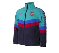 Copa Football - Chaqueta de entrenamiento - Fútbol - Hombre - Barcelona - Retro - Verde - 100% nailon - Talla L
