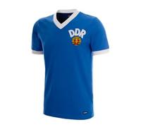 Copa Football - RDA Mundial 1974 - Camiseta de fútbol Retro - Hombre - XL - Azul