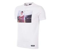 COPA Homes of Football Burnley - Camiseta de Cuello Redondo para Hombre, Hombre, Camiseta Cuello Redondo, 6794, Blanco, XL
