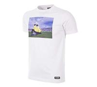 COPA Homes of Football Carlisle United Camiseta de Cuello Redondo para Hombre, Hombre, Camiseta Cuello Redondo, 6792, Blanco, XL