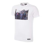 COPA Homes of Football Greenock Morton T-Shirt Camiseta Cuello Redondo, Hombre, Blanco, M