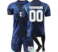 Copa Mundial 2026 Camiseta de Fútbol Personalizadas para Hombres y Niño, Copa Mundial Casa/Visitante Equipación Fútbol DIY Nombre Número con Conjunto Top Pantalón Corto y Calcetines Regalo de Futbol
