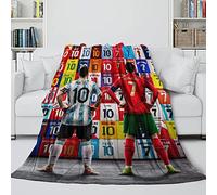 Copa Mundial Manta Franela Cálida - Manta Felpa Suave como Un Abrazo En Una Manta - El ultimo Baile Cobija Acogedora para Cama Sofá Cuna Decoración - Regalo para Usted Mismo (127x152cm)