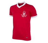 COPA Nottingham Forest 1979 - Camiseta de fútbol Retro con Cuello en V para Hombre, Hombre, Camiseta Retro de fútbol con Cuello en V., 719, Rojo, S
