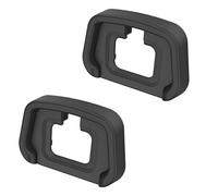 Copa ocular de silicona de 2 cps compatible con Nikon Z7 II, Z6 II, Z5 Reemplazo de visor suave extendido para DK-29, Enha