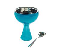 Copa para Helado Alessi Big Love 12 cm Acero inoxidable AMMI01S AZ Azul