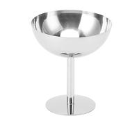 Copa para Helado, Taza para Lavavajillas, Cuenco para Postre, Estilo Alto, Acero Inoxidable para Copas de Metal, Cálices