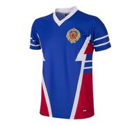 COPA Yugoslavia 1990 - Camiseta de fútbol Retro con Cuello en V para Hombre